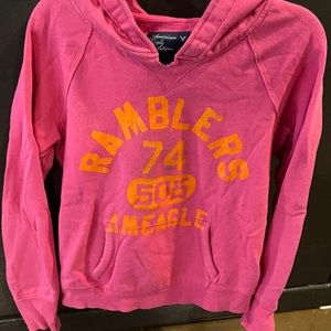 Pink sweatshirt. Size Med.
